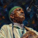 Portrait of Maâlem Abdelouahed Stitou