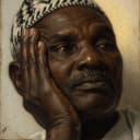 Portrait of M'allem Sam (Mohammed Zourhbat)